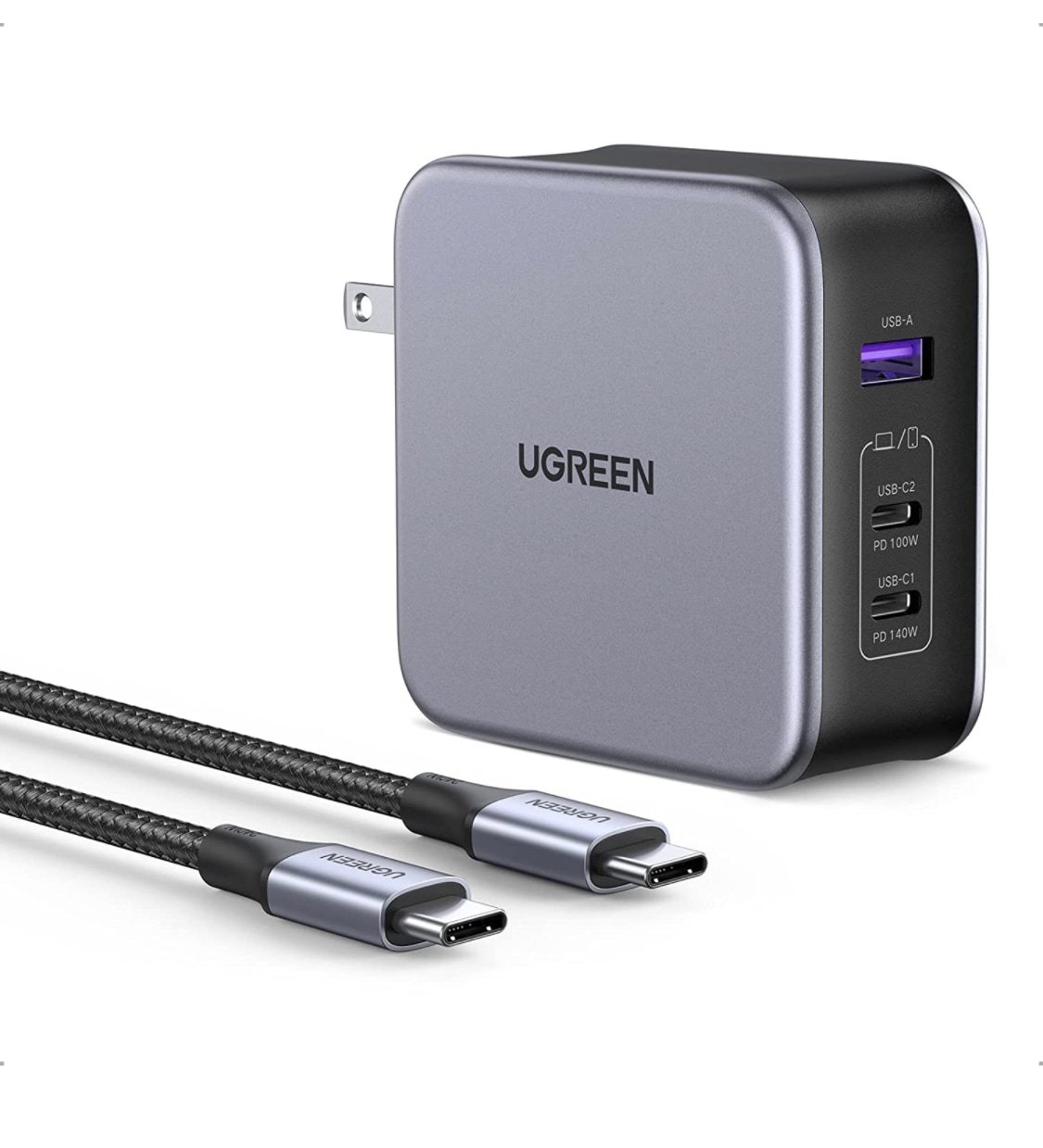UGREEN Nexode 充電器 140W&240W充電ケーブル付 新品