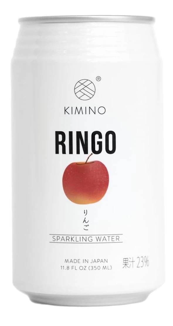 ＫＩＭＩＮＯ りんご スパークリングウォーター 350ml 1ケース（24本入り）