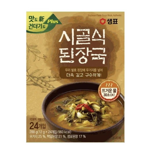 味噌チゲ　12ｇ　２４個入り　시골식 된장국