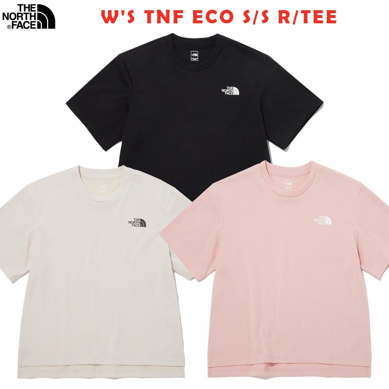 韓国正規品保証 関税負担なし NT7UP49A WS TNF ECO S/S R/TEEデイリー 基本 着装 男子 女子 人気 韓国 ファッション 男女共用 アウトドア