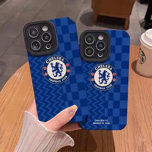 IPHONEケースチェルシーブルースケールiPhone 14/13 promaxケースiPhone 12/11クリエイティブX/XR全パッケージ