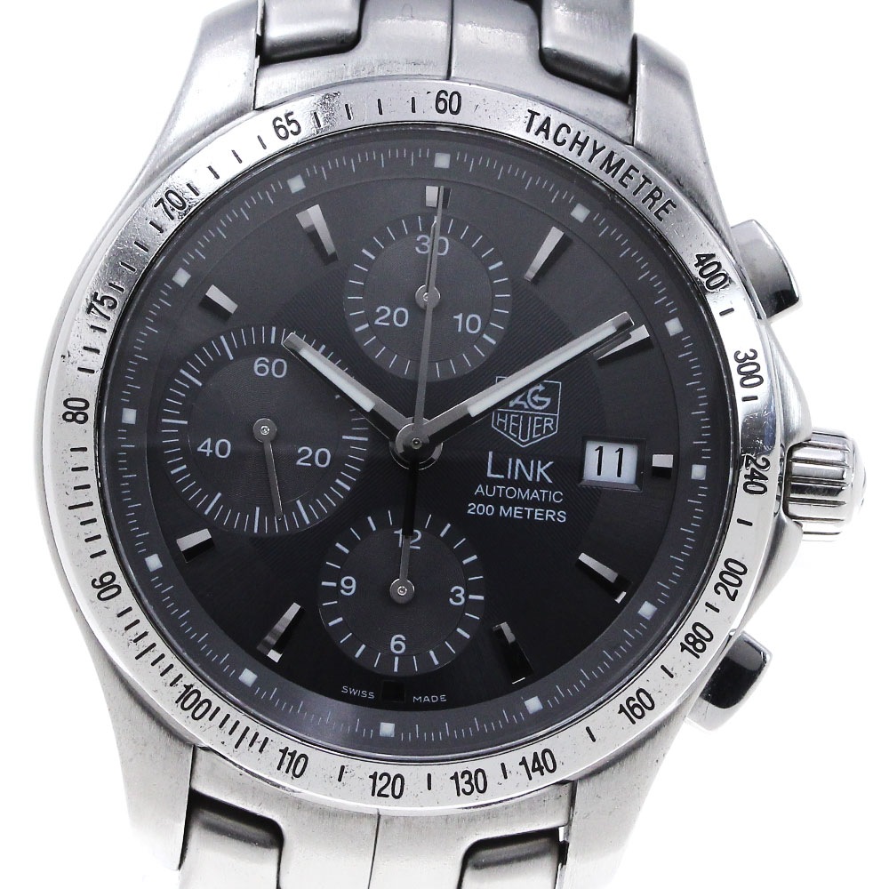 タグホイヤー TAG HEUER CJF2115 リンク クロノグラフ 自動巻き メンズ _868581【中古】