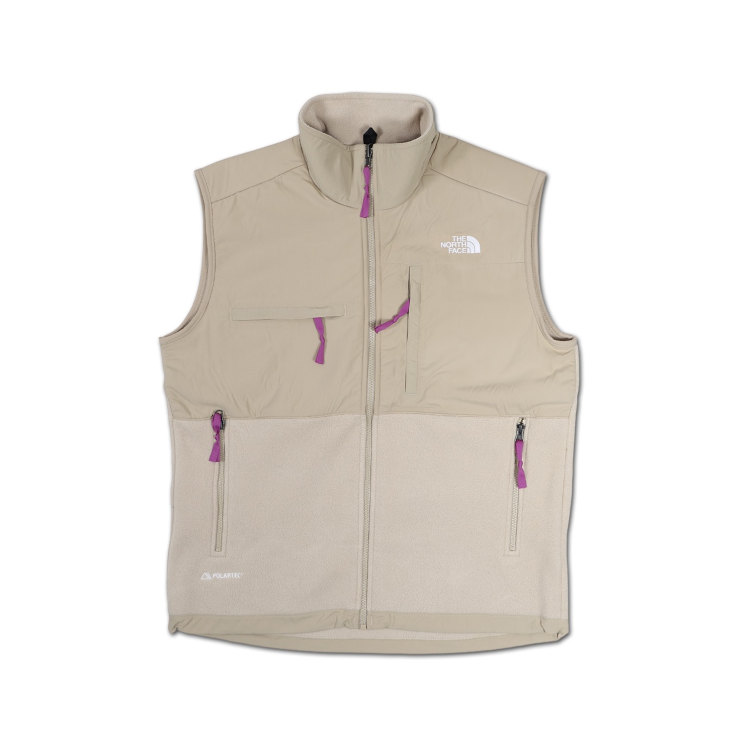 ベスト フリース デナリ メンズ 防寒 カーキ NF0A7UR4