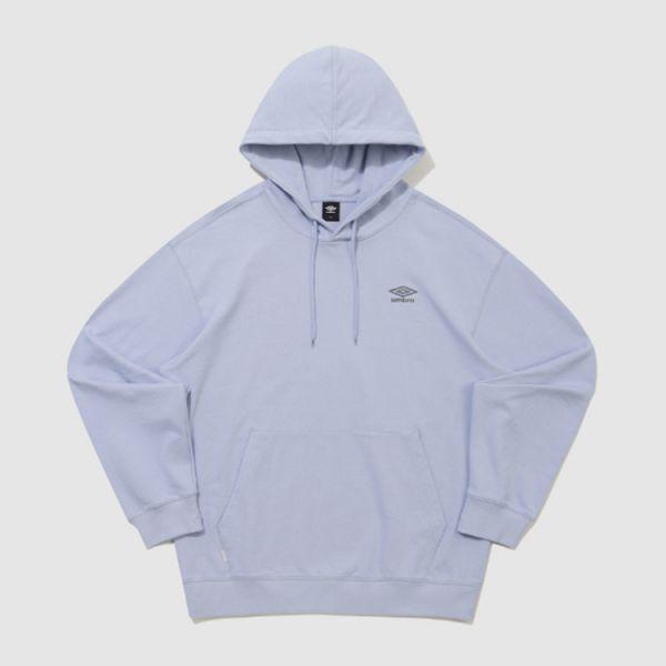 エッセンシャル スモールロゴ フード付きTシャツ ブルーブリザード UR123CHD19BBD 931321