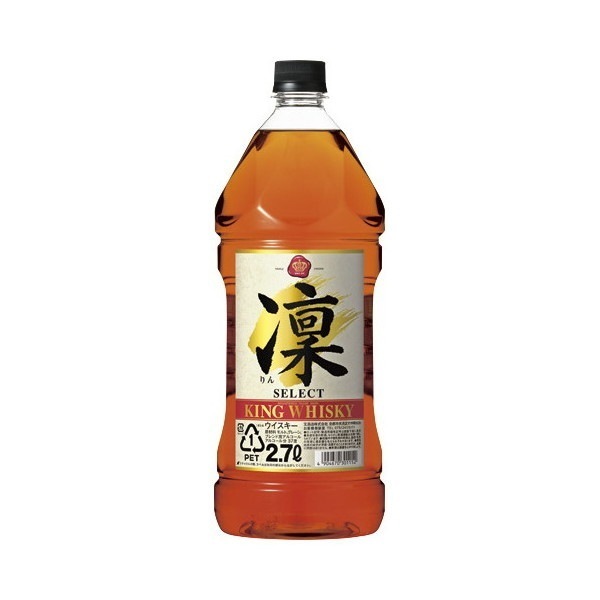 キングウイスキー「凜」セレクト エコペット 2.7L x1 メーカー直送