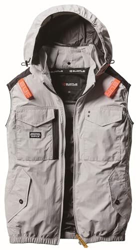 バートル 春夏用 エアークラフトタクティカルベスト(ユニセックス) アッシュグレー AC1154 60 M