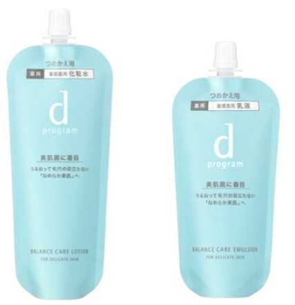 dプログラム　バランスケア　ローションエマルジョン　ＭＢ　レフィルセット