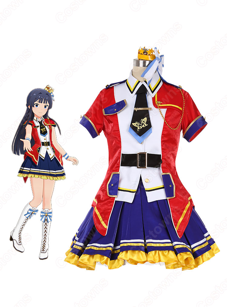 ミリシタ [Brand New Theater!] 最上静香（もがみしずか） コスプレ衣装 『アイドルマスター ミリオンライブ！ シアターデイズ』 仮装 変装 オーダメイド可