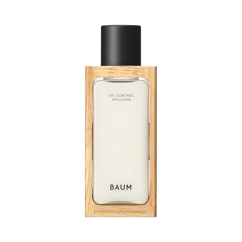 Baum(バウム) オイルコントロール エマルジョン n 100mL 乳液 森林浴のようなリフレッシュ感で包み込む清々しい天然ひのき香料をモダンに調香した香り スキンケア 皮脂 素肌 森