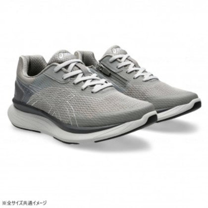 アシックス商事 KNEES UP ニーズアップ M012 グレー×シルバー 25.5cm 1241A012 242549