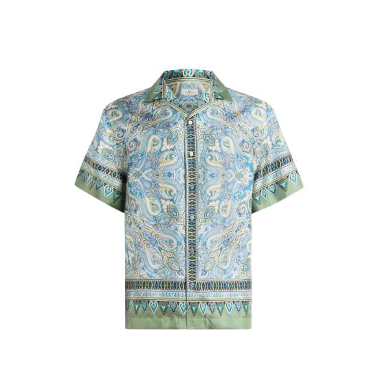 ETRO Men Shirts 99SP1N8 MRIC0013 X0890 BLUE GREEN