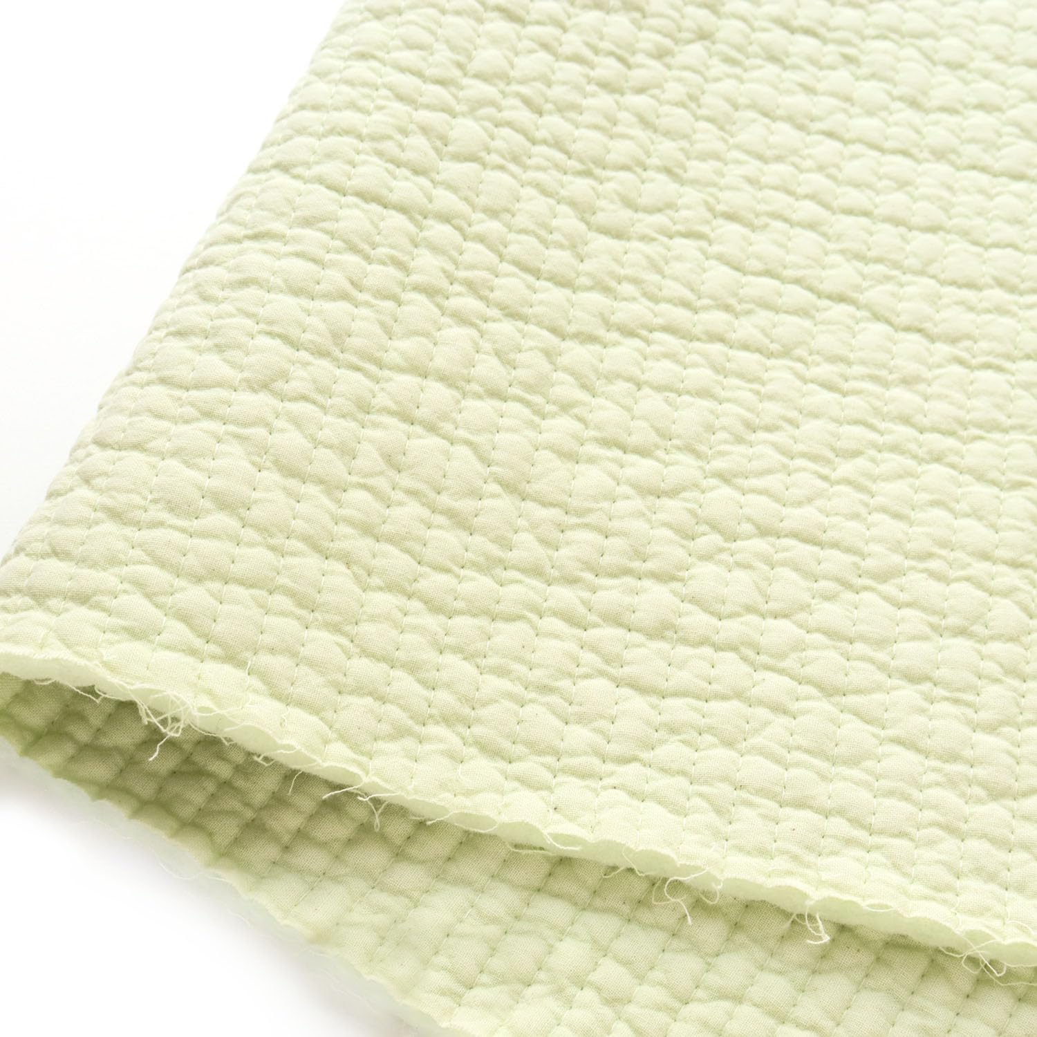 日本紐釦貿易(Nippon Chuko) nubi ヌビ 韓国伝統キルティング生地 7mmステッチ幅 130cm巾×150cm切り売り販売 メロンシャーベット(melon sherbet) NBY30