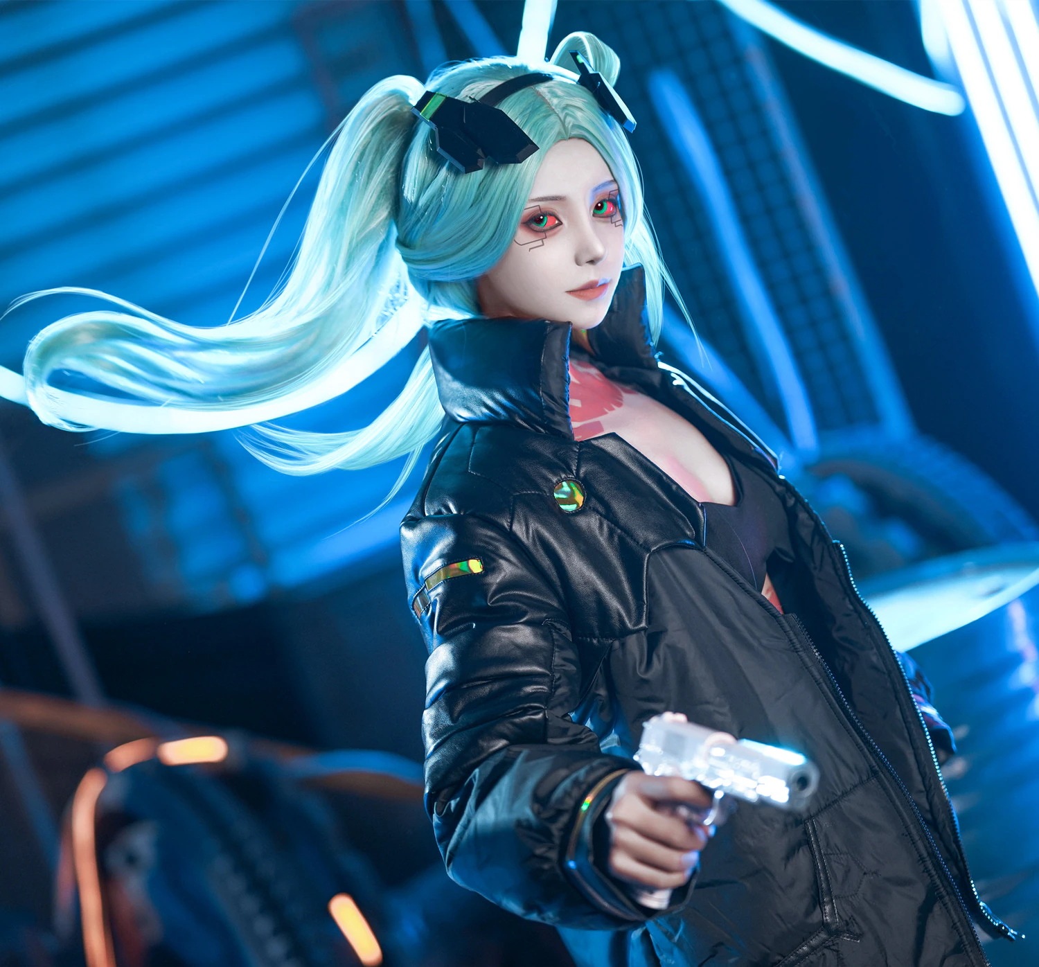 Cyberpunk: Edgerunners サイバーパンク:エッジランナーズ レベッカ Rebecca コスプレ衣装 コスチューム イベント ハロウィン