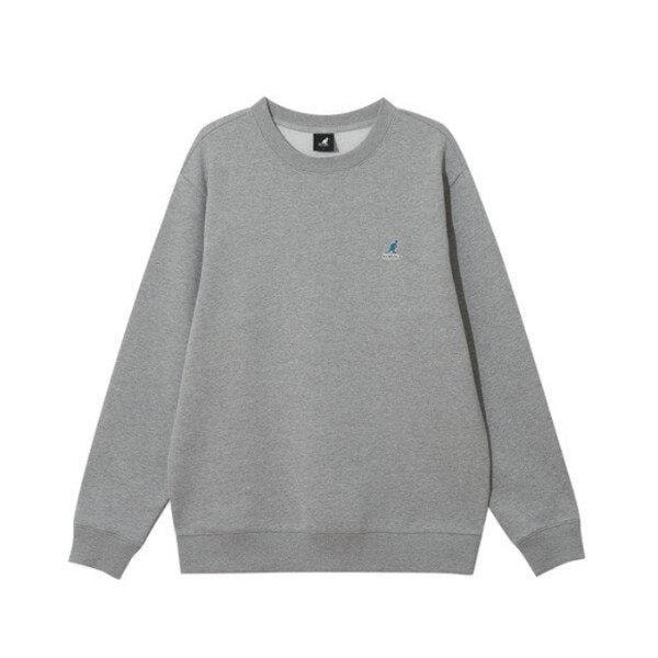 長袖Tシャツ CQK KRFC-RT17900MY ハットコレクション スウェットシャツ 1790 メランジグレー