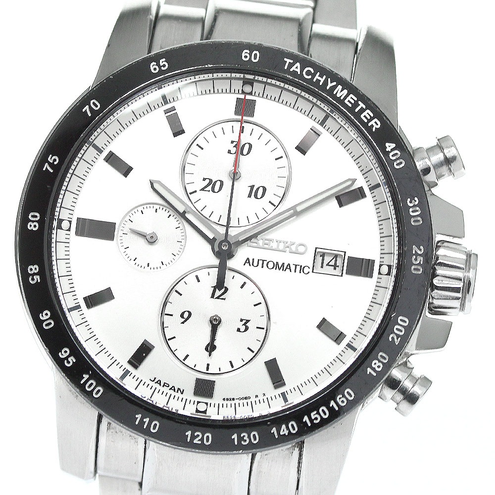 セイコー SEIKO 6S28-00B0/SAGH003 ブライツ フェニックス クロノグラフ デイト 自動巻き メンズ 内箱付き_803681【中古】