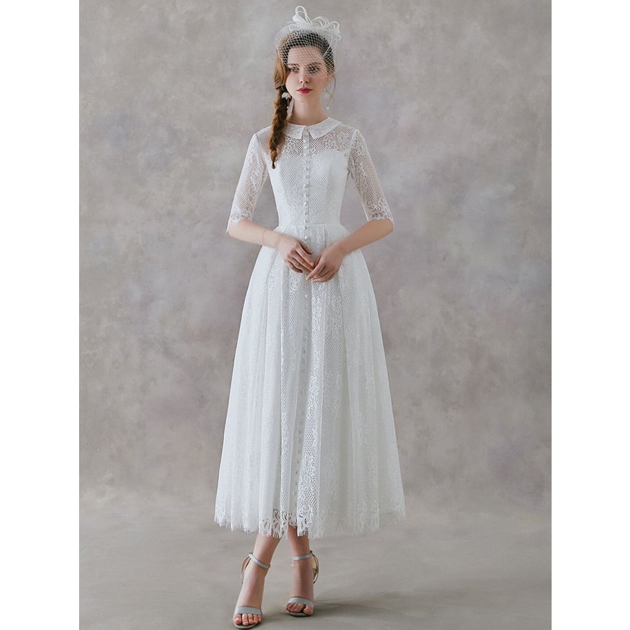 ミニドレス 白 安い 結婚式 発表会 演奏会 披露宴 ウエディングミニドレス パーティードレス ウン