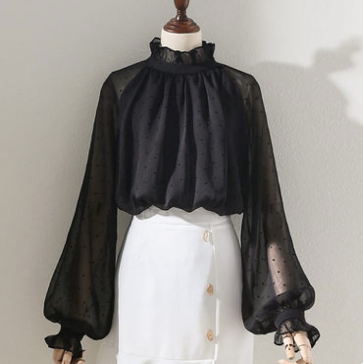 トップス デート シャツ ブラウス カットソー 袖あり 長袖 透け感 シースルー かわいい 大人可愛い きれいめ シンプル カジュアル 大人 上品 おしゃれ お洒落 主役級 存在感 春 秋 10代