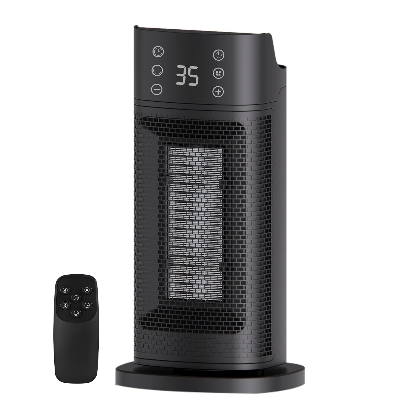 BNTET セラミックヒーター 速暖 電気ストーブ 暖房器具 1200W/750W/8W ヒーター ECO知能恒温 省エネ 4モード切替 電気ヒーター 左右首振り 過熱保護 転倒OFF セラミックファ