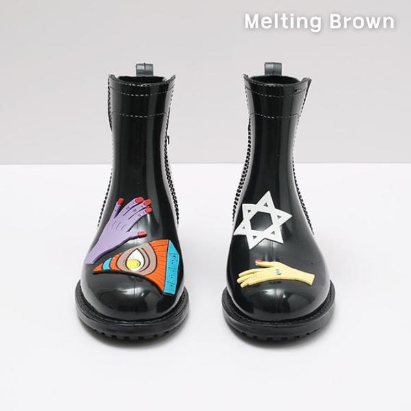 女性 デイリー ファッション長靴 レインブーツ 3.5cm