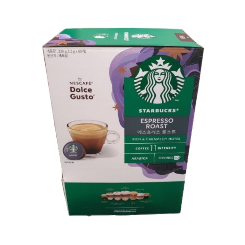 スターバックス ドルチェグストカプセル 60P エスプレッソ ロースト