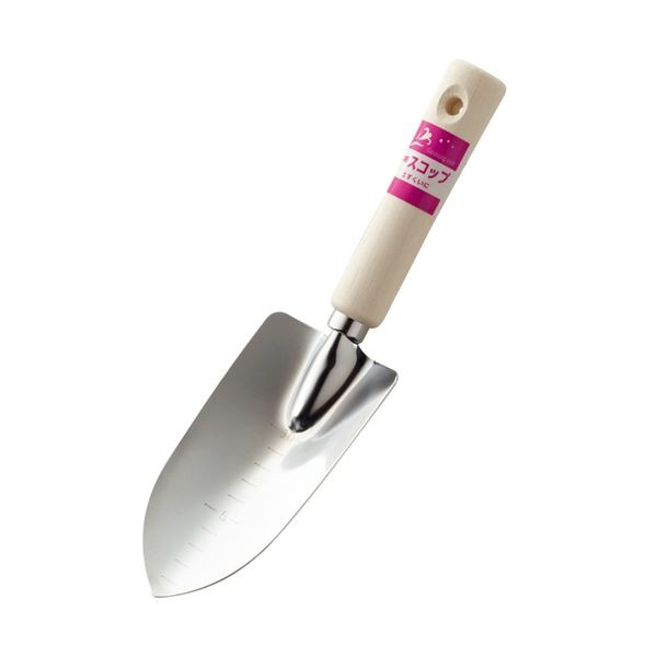 （まとめ）高儀 木柄 クロームメッキスコップ 1個 [x5セット] 5,050円