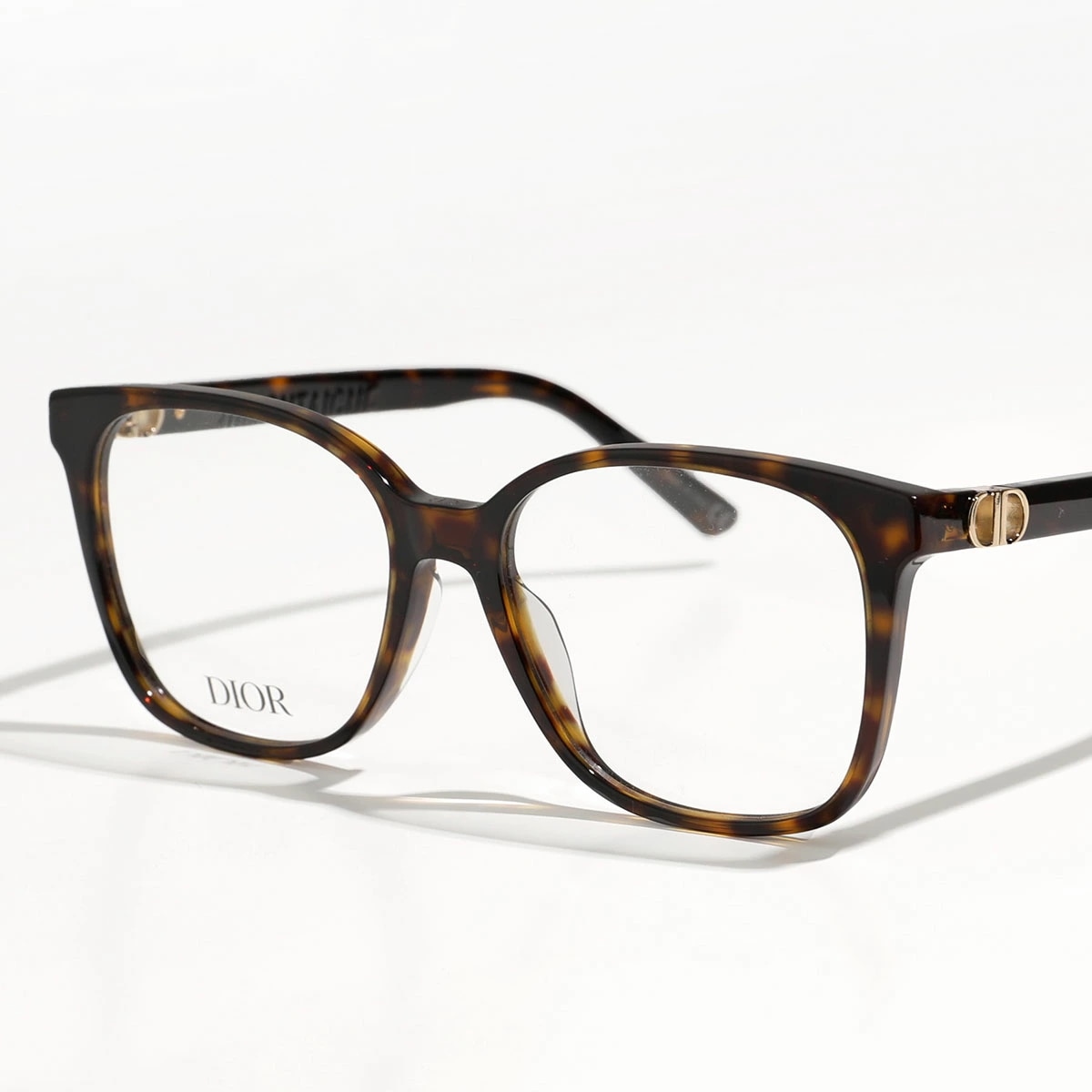 Dior ディオール メガネ 30Montaigne Mini O S2I 2000 モンテーニュ ミニ CD50030I 052 レディース ウェリントン型 めがね 眼鏡 アイウェア ブラウン