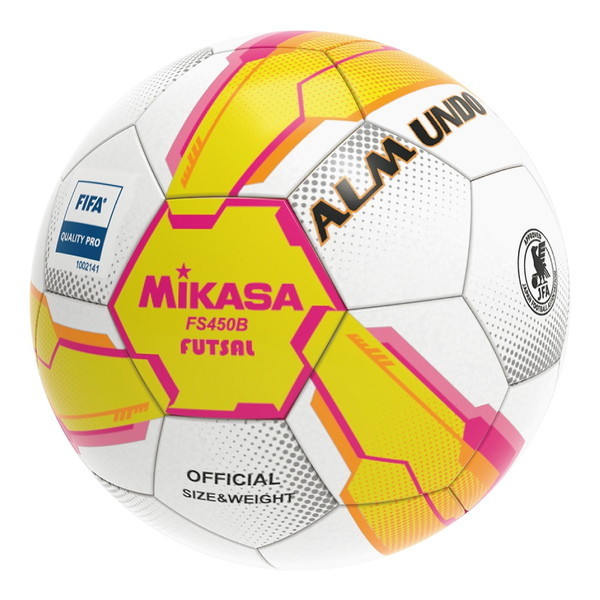 FS450B-YP-FQP ALMUNDO フットサルボール 検定球 4号球 手縫い 中学高校大学一般用