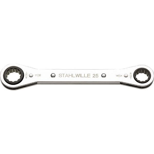 STAHLWILLE（スタビレー） 25AN-1／2X9／16 板ラチェットメガネ （41563234）