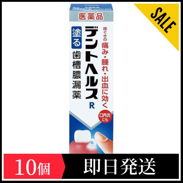 28％割引 都内で 第３類医薬品 デントヘルスR 20g 10個セット 口中薬 食品 - reportnews.la