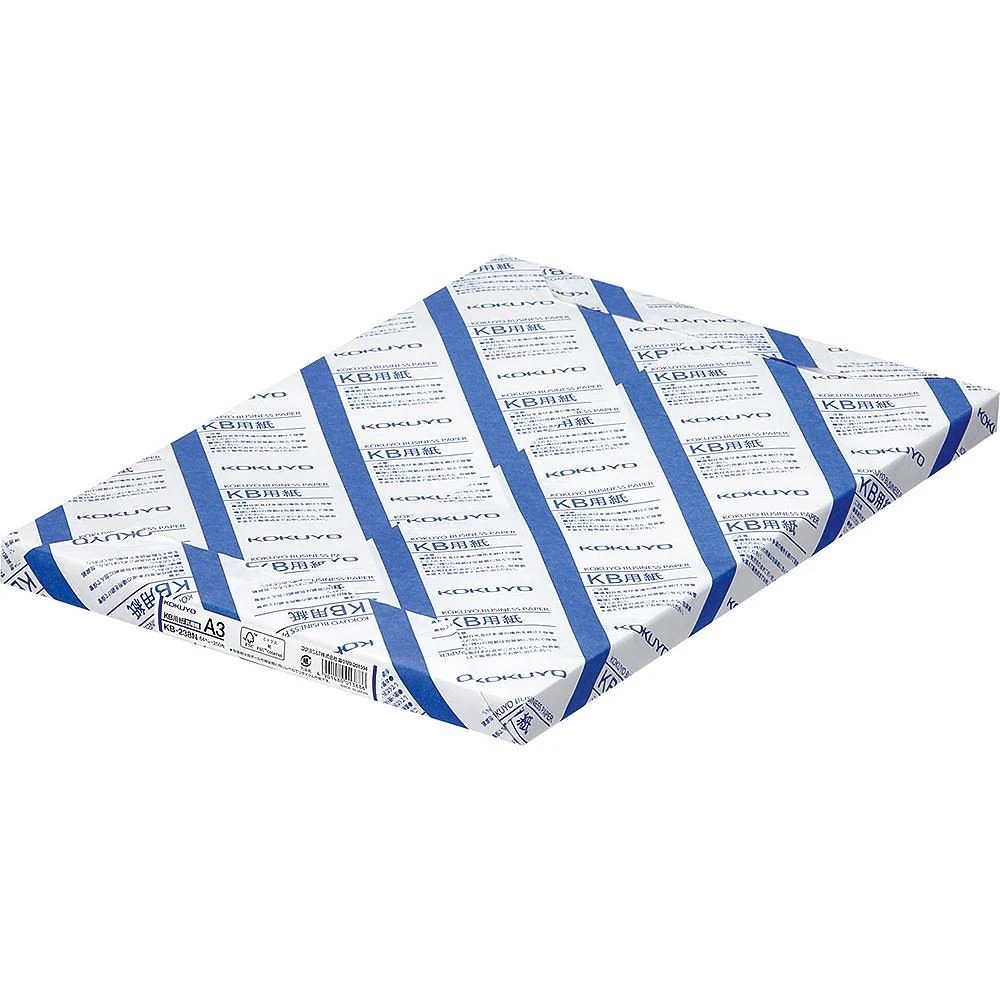 （まとめ買い）コピー用紙 KB用紙 共用紙 FSC認証 A3 250枚 KB-238N [x3]