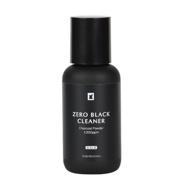 Tosowoong Zero Black Cleaner 50ml Contains fine charcoal powder to thoroughly remove blackheads, de