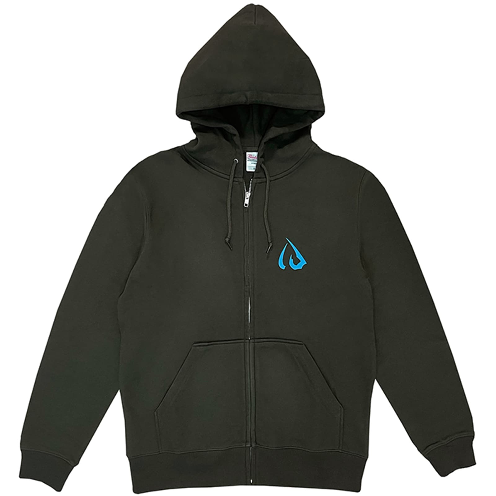 【送料無料 マテリアルスポーツ 正規代理店】ID one (アイディーワン) ジップパーカー 8.4oz Are you happy ホワイト / ブルー Blue / White アーミーグリー