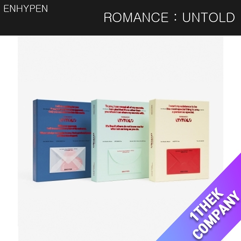 （３種セット）ENHYPEN - ROMANCE : UNTOLD 6,416円