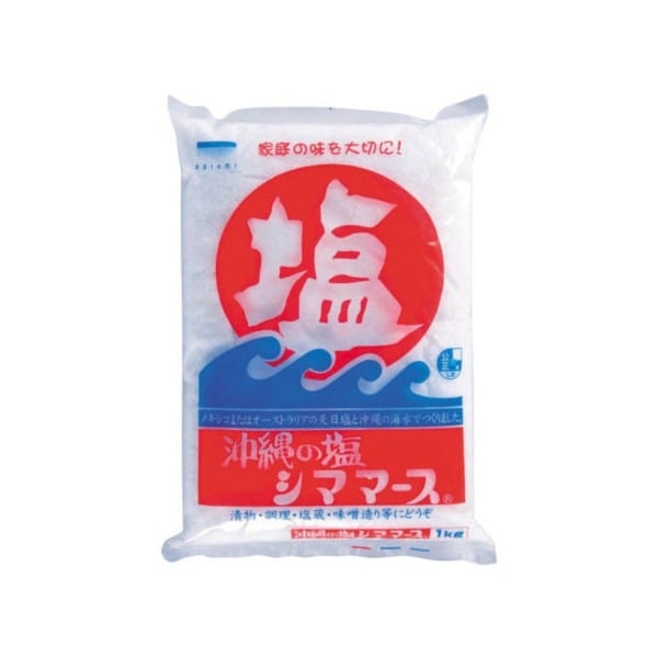 青い海沖縄物産公社 沖繩の塩 シママース 1kg 15 メーカー直送