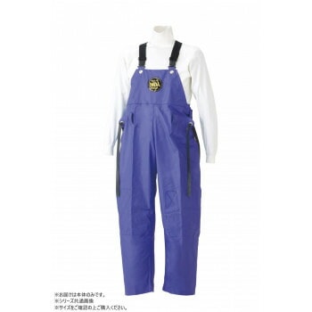 スミクラ レインウェア マリン胸付ズボン パープル L G-229