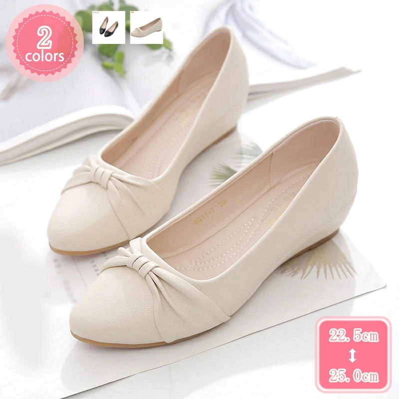 1000円OFFクーポン ウェッジソール パンプス ラウンドトゥ レディース 婦人靴 痛くない ウェッジパンプス 歩きやすい 脱げない レディースシューズ 軽量 結婚式 フォーマル パーティー レディ 15,189円