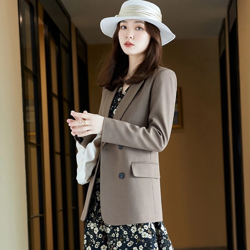 万能流行感テーラードジャケットレディーススーツジャケットアウター3040長袖ジャケットエレガント秋物お呼ばれオシャレ大きいサイズ上品二次会通勤