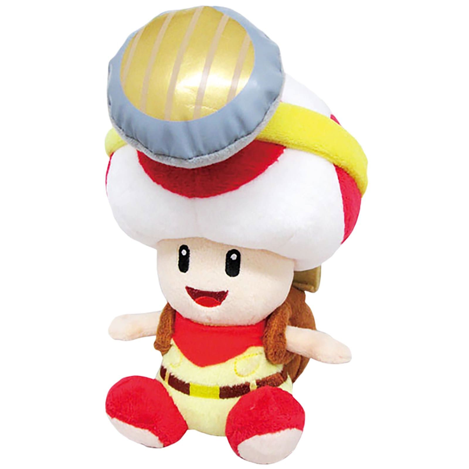 進め! キノピオ隊長 キノピオ隊長 (座り) ぬいぐるみ 座高17cm