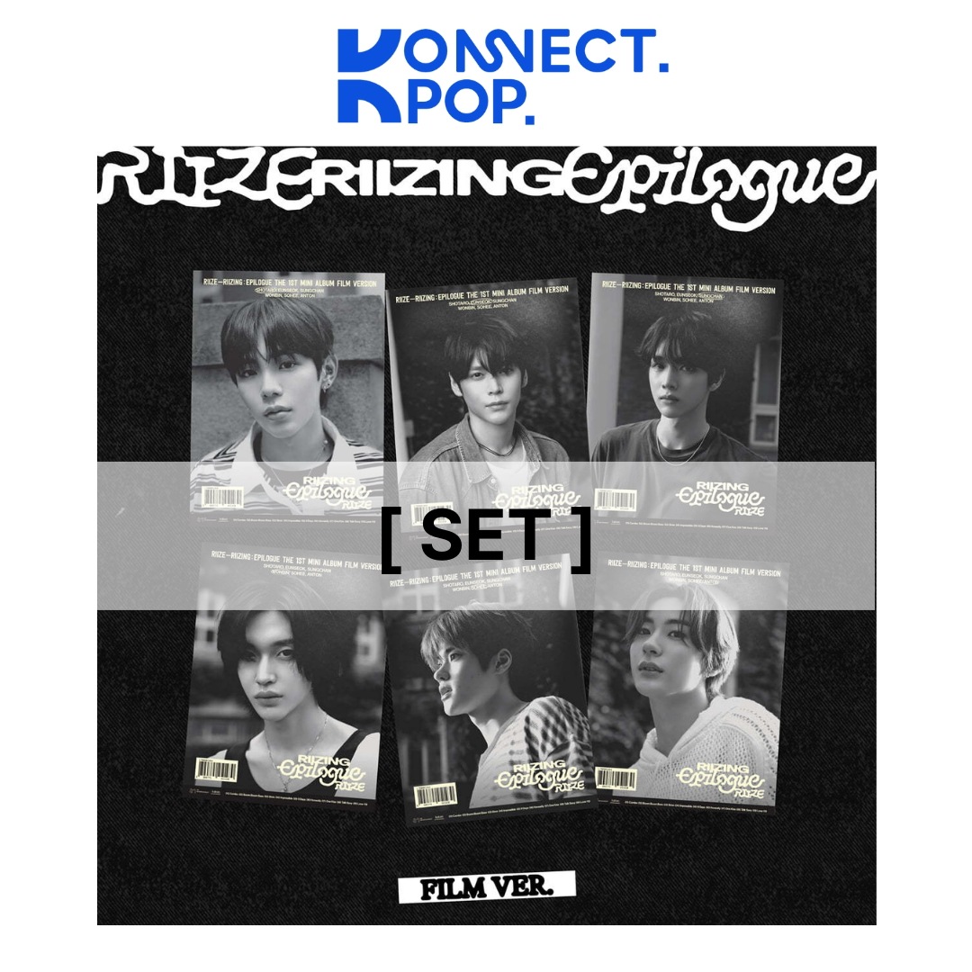 [未開封新品] ライズ - ミニアルバム1集 : Epilogue [FILM Ver. 「SET」