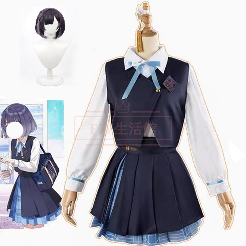 【新品開催 即納】学園アイドルマスター Misuzu Hataya秦谷美鈴 コスプレ 衣装 ウィッグ 靴 演出服 アニメ ゲーム ハロウィン cosplay 変装