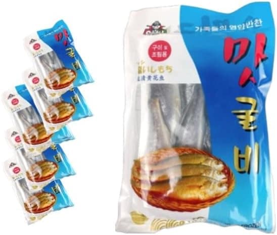 アッシ 塩いしもち(クルビ/イシモチ) 360g×6袋セット シログチ（イシモチ）約360g約 (5匹-6匹)イシモチの干物 イシモチを塩漬けにし干物にしたもの 石持 イシモチ クルビ 中国産 魚類 5,275円