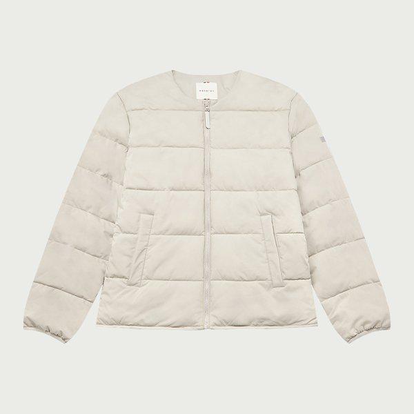 10540-010-811-69-052共用オーバーフィットポリコアラウンドネックキルティングジャンパーdj