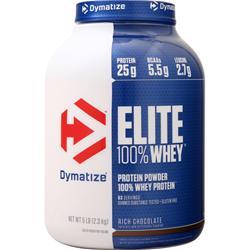 DYMATIZE NUTRITION社　エリート100%ホエイプロテイン　リッチチョコレート　5lbs 23,400円