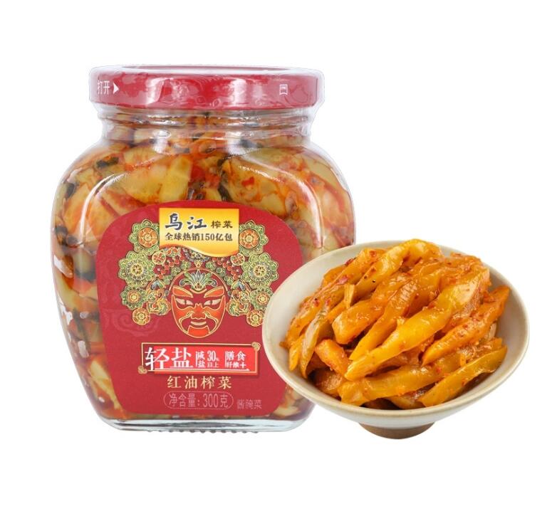 Qoo10] 烏江 紅油榨菜 300g 瓶詰め 味付け