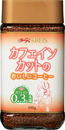 他サイト： クライス 顆粒 カフェインカットのおいしいコーヒー 100g 3個の商品画像