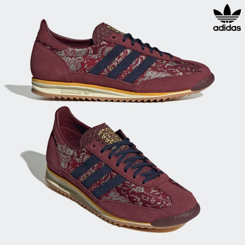 [ADIDAS] アディダス スニーカー SL 72 OG W / BURGUNDY