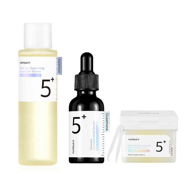 5番グルタチオン ビタミントナー 200ml+アンプル 30ml+フィルムパッド(70枚) 三種セット