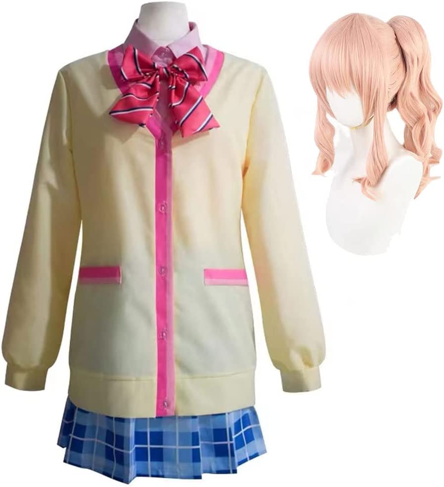 プロジェクトセカイ 暁山瑞希 コスプレ 制服 屋上のフレンドシップ [ウィッグ付き]