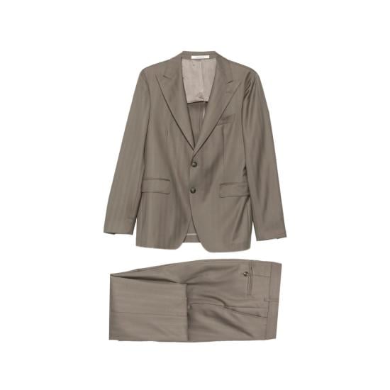 TAGLIATORE Men Suits Set 520025 2SVS26B11 ET908 BROWN