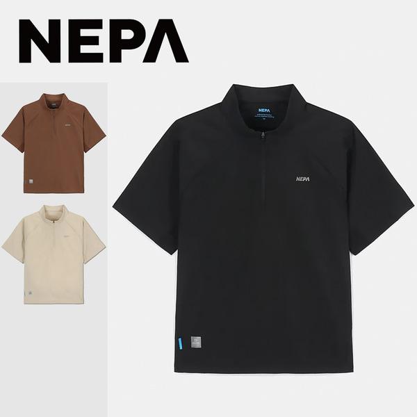 [釜山店] 女性アイステクシェルウーブンジップアップTシャツ7L45432